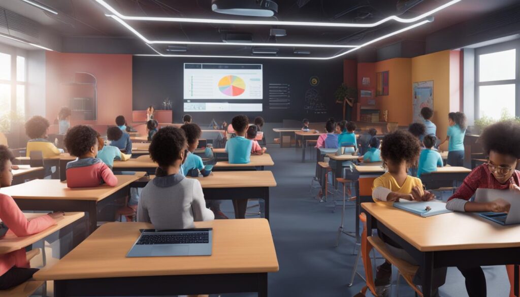 Virtual classrooms with AI
